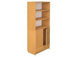 Шкаф полуоткрытый для таблиц для класса