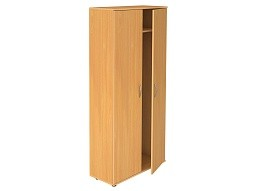 Шкаф закрытый для одежды с выдвижной штангой 1805 мм ПШК5.36