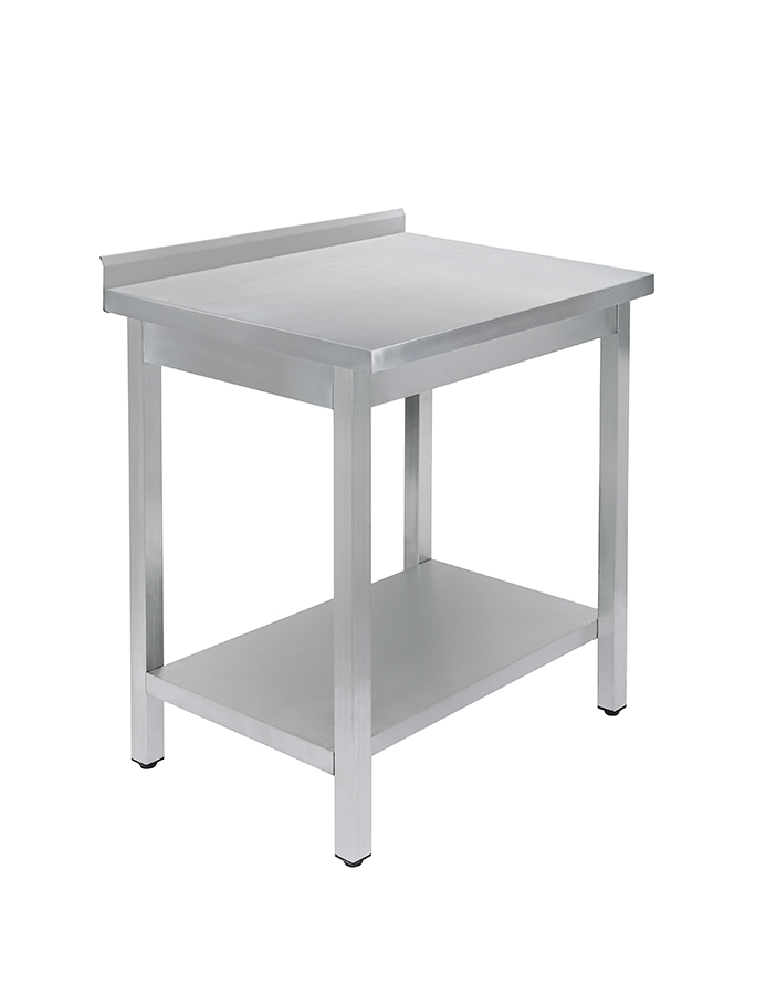 СТОЛ универсальный Luxstahl СПУ-4/6 со сплошной полкой нерж.