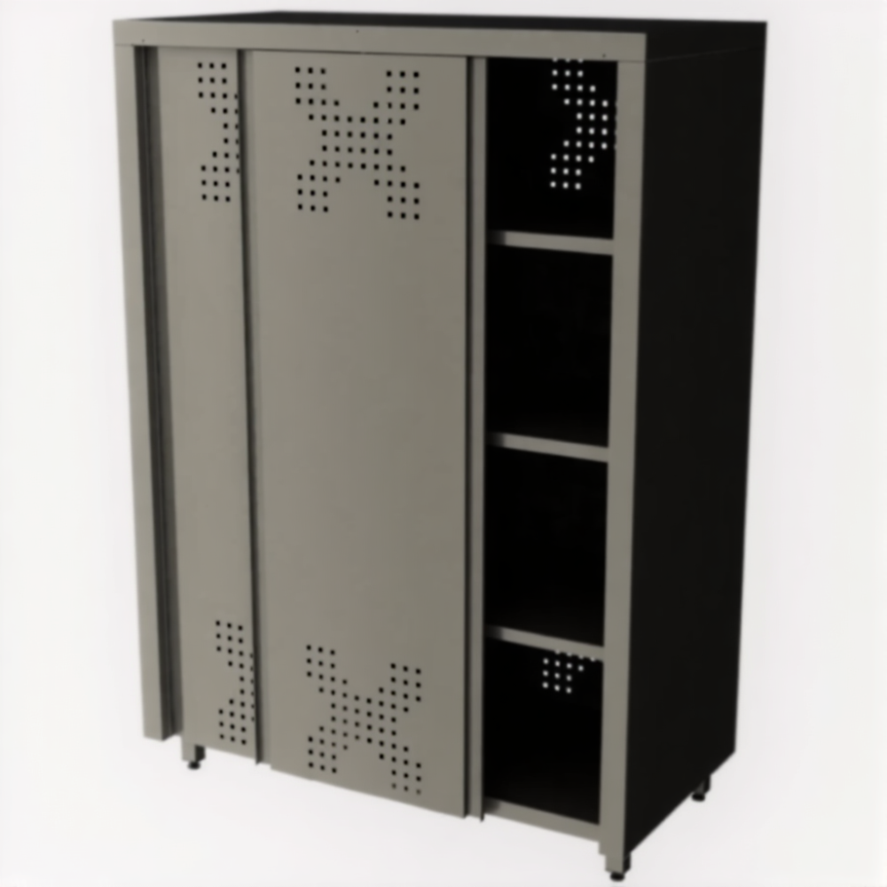 Шкаф кухонный для хлеба двери купе ШККХ-9/5