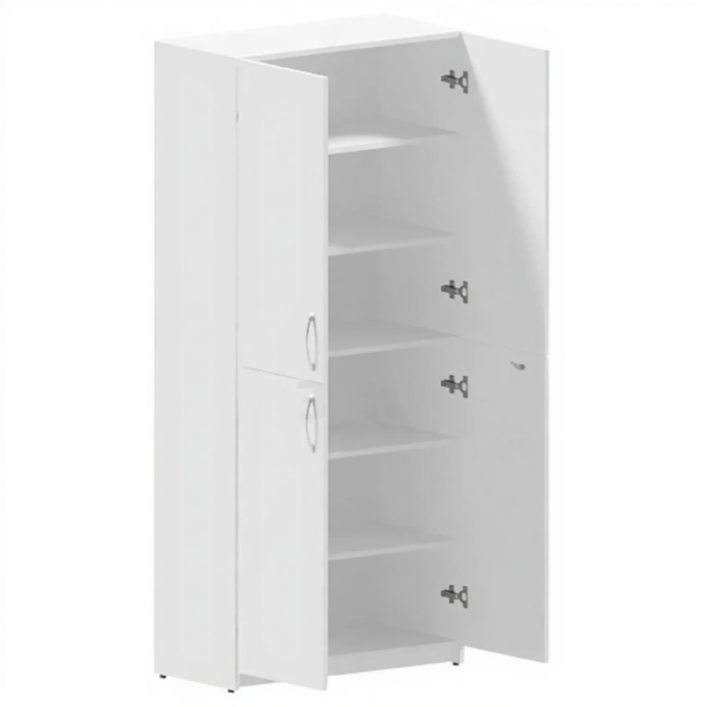 Шкаф медицинский двухсекционный двухстворчатый ШМ2Л СКБ