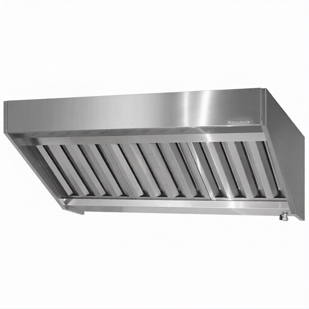 Зонт вытяжной полуоткрытый ЗВПб 400х600х1000 «Base» пристенный