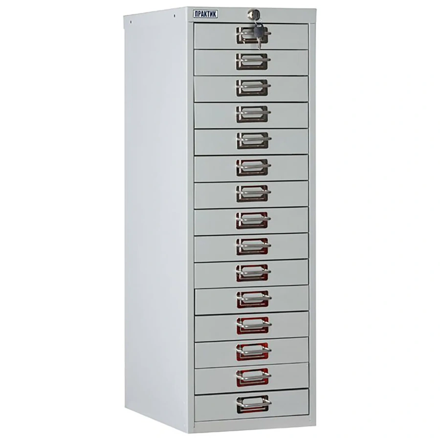 Картотечный шкаф ПРАКТИК MDC-A4/910/15