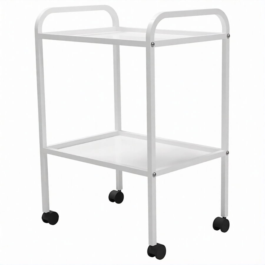 Стол медицинский инструментальный СМИ-02 (полки металл, колёса пластик)