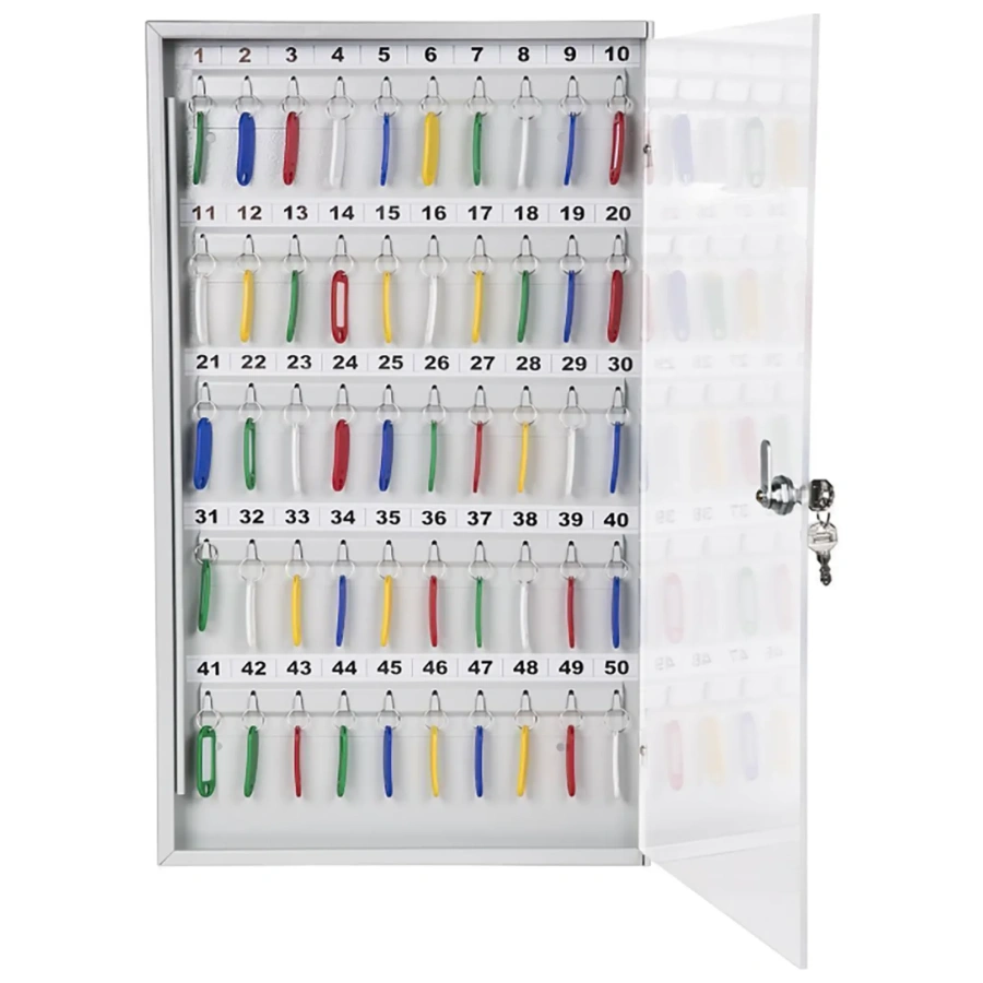 Ключница с прозрачной дверцей КЛС-50 (с брелками)