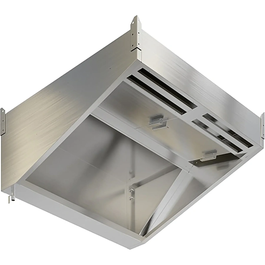 Зонт приточно-вытяжной пристенный ЗПВПУП-22/12 с подсветкой