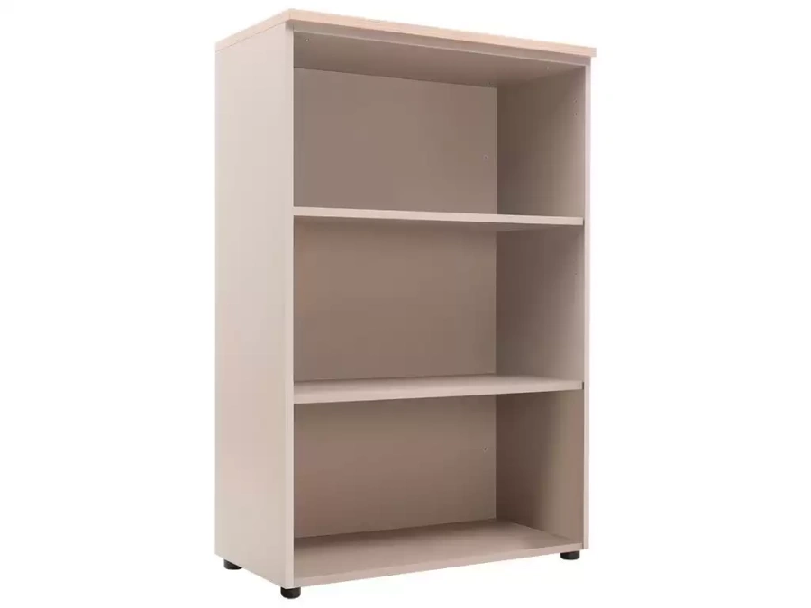 Шкаф NW 1280S открытый вяз натуральный/бежевый