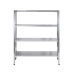 Стеллаж кухонный Luxstahl СР-1800х1200х300/4 нерж