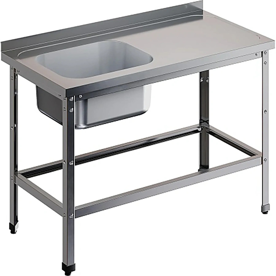 Ванна моечная с рабочей поверхностью ВМЦР/1-18/6-БПО-ЭН