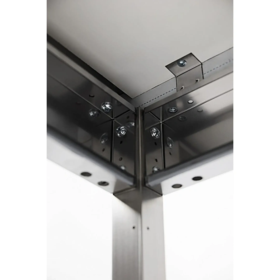 Ванна моечная двухсекционная цельнотянутая с бортом ВМЦ-2/15/7-БП