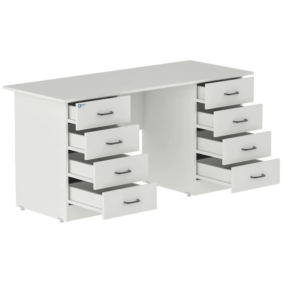 Стол рабочий WHITE LITE 09