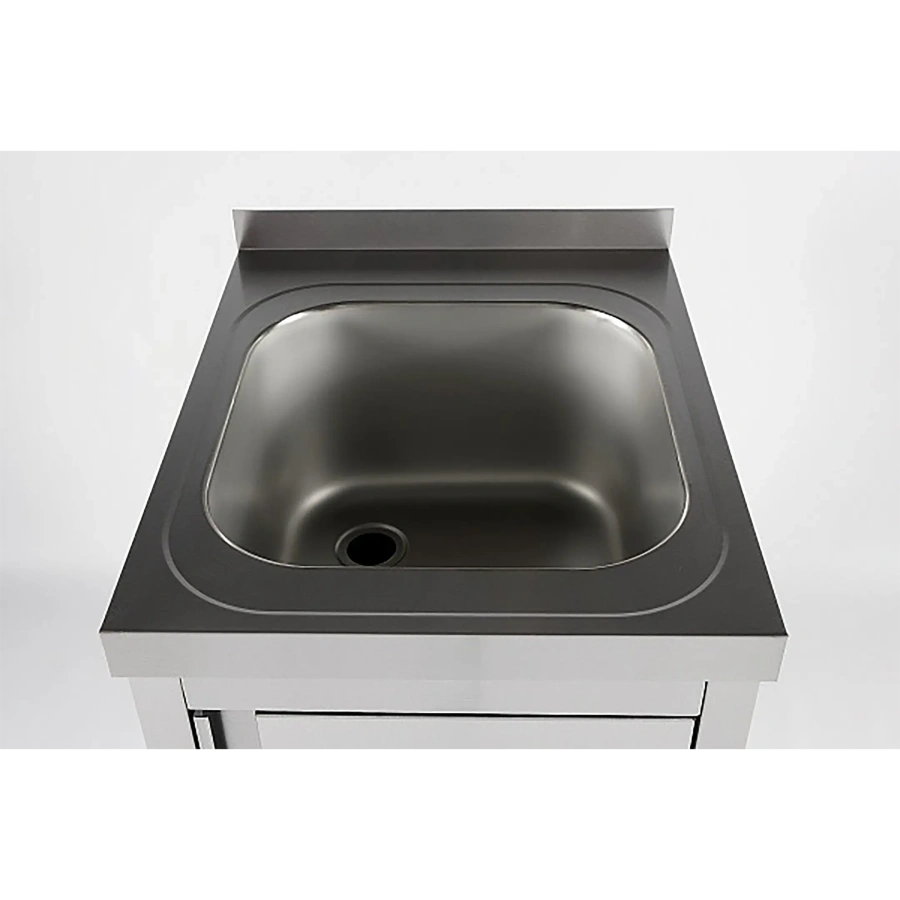 Ванна моечная односекционная цельнотянутая с бортом закрытая ВМЦЗ-1/7/7-Б